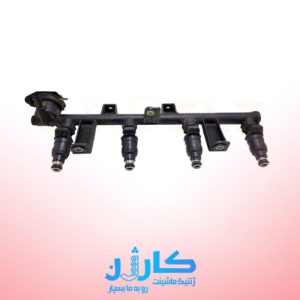 ریل سوخت و سوزن انژکتور MVM550 استوک | مجموعه کامل پاشش سوخت موتور