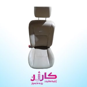 صندلی راننده MVM550 استوک | صندلی کامل با تنظیمات برقی و روکش فابریک سالم