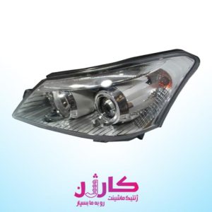 چراغ جلو راست MVM550 استوک | چراغ اصلی سمت شاگرد با لنز سالم، نصب دقیق و نوردهی بهتر