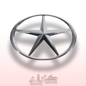 آرم جلو پنجره جک J3